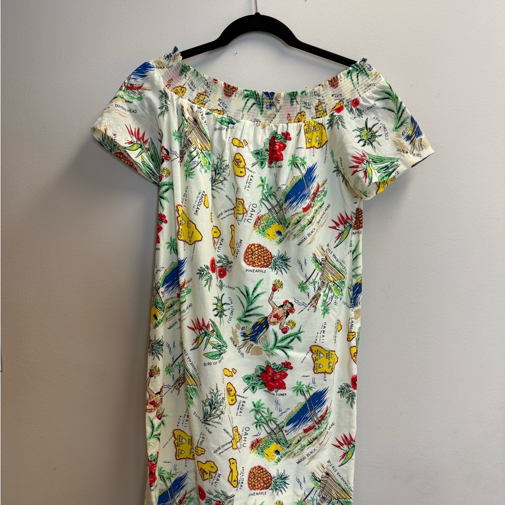 J. Crew Multicolor Smocked Dress